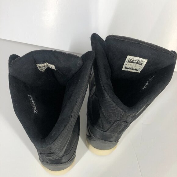 Hi-Tec‎ Talia Black Shell Puffer Waterproof Winter Snow Boots Sz 9 - Picture 6 of 15